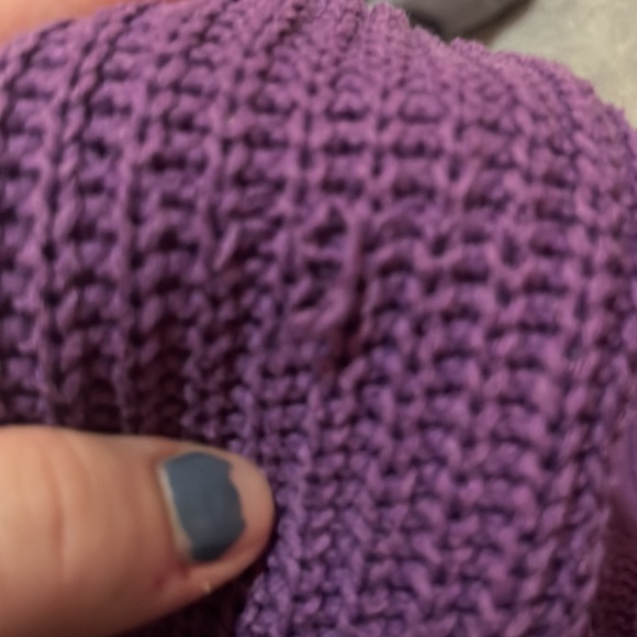 Bright purple urban outfitters knit sweater - Picture 6 of 6